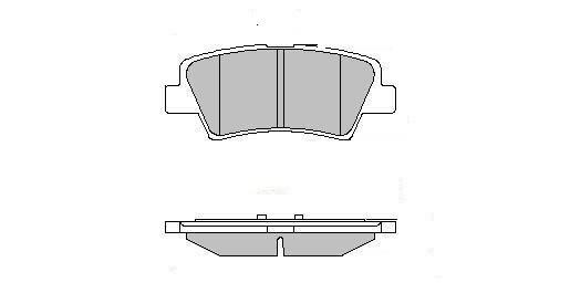 Motorquip LVXL1671 Brake Pad Set, disc brake LVXL1671