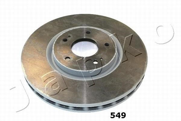 Japko 60549 Front brake disc ventilated 60549