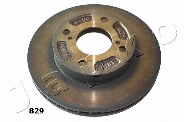 Japko 60829 Front brake disc ventilated 60829
