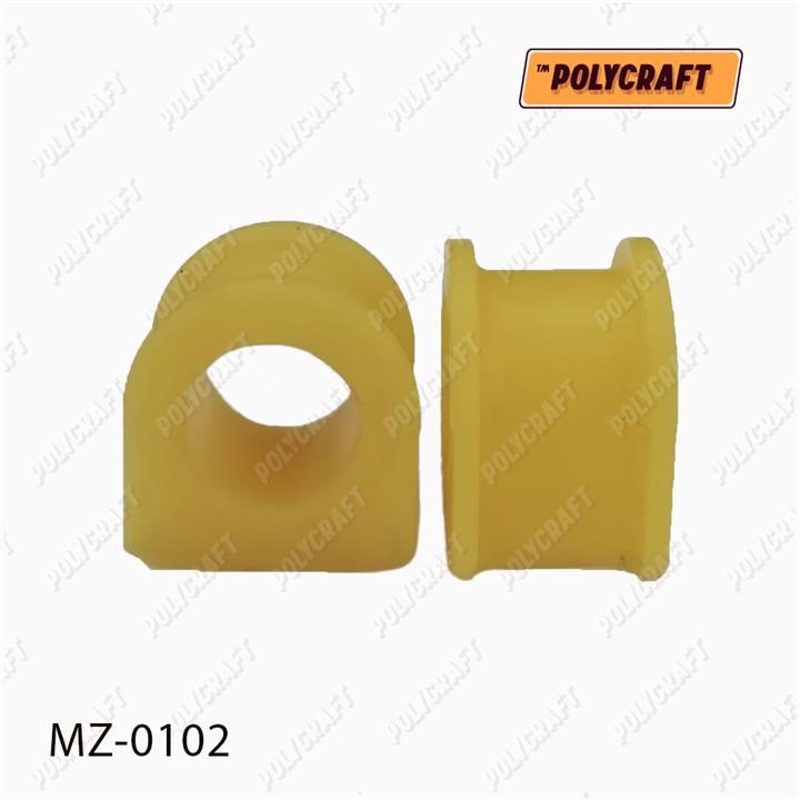 POLYCRAFT MZ-0102 Front stabilizer bush polyurethane MZ0102