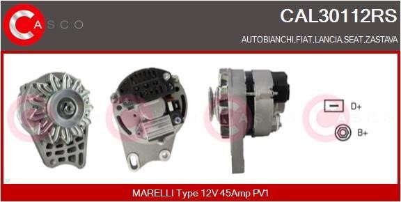 Casco CAL30112RS Alternator CAL30112RS