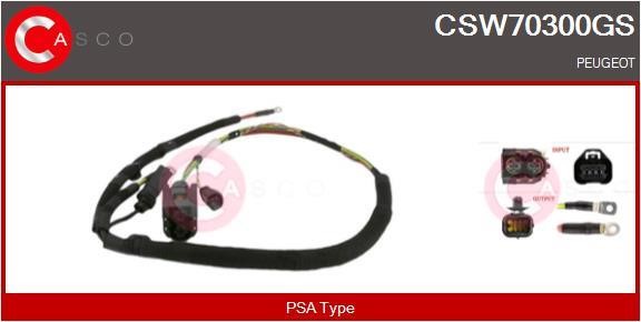 Casco CSW70300GS Electric Cable, electric motor steering gear CSW70300GS