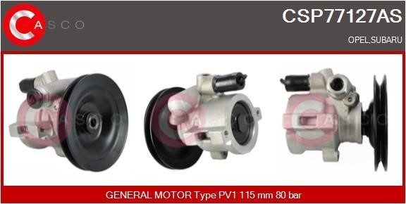 Casco CSP77127AS Hydraulic Pump, steering system CSP77127AS