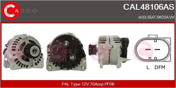 Casco CAL48106AS Alternator CAL48106AS