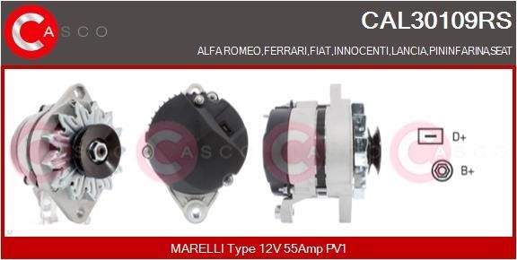 Casco CAL30109RS Alternator CAL30109RS