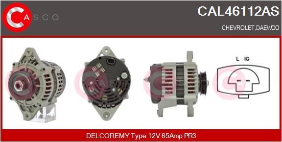 Casco CAL46112AS Alternator CAL46112AS