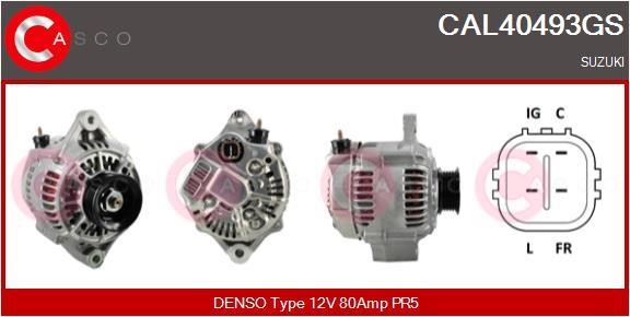 Casco CAL40493GS Alternator CAL40493GS