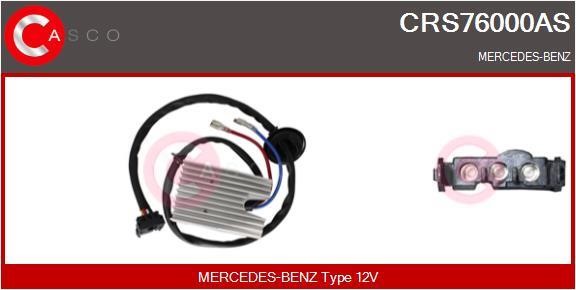 Casco CRS76000AS Resistor, interior blower CRS76000AS