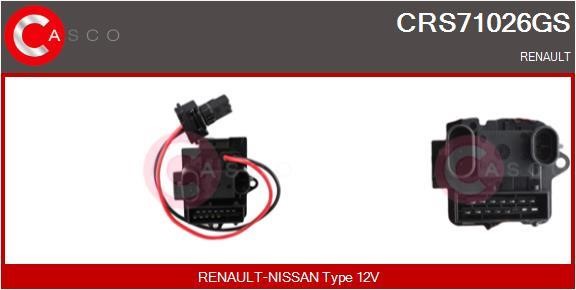 Casco CRS71026GS Resistor, interior blower CRS71026GS