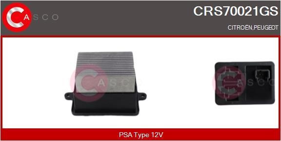 Casco CRS70021GS Resistor, interior blower CRS70021GS