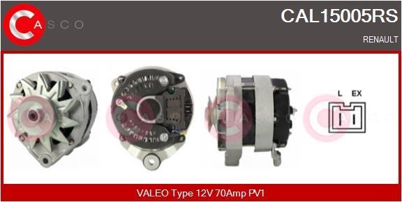 Casco CAL15005RS Alternator CAL15005RS