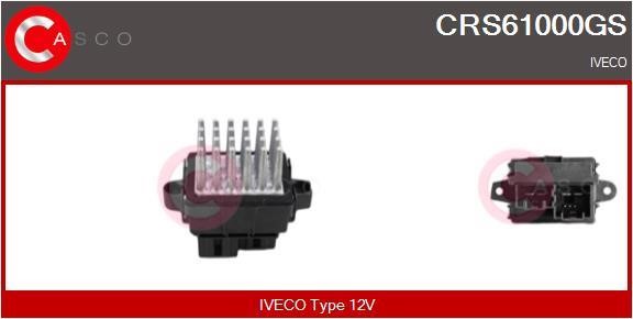 Casco CRS61000GS Resistor, interior blower CRS61000GS