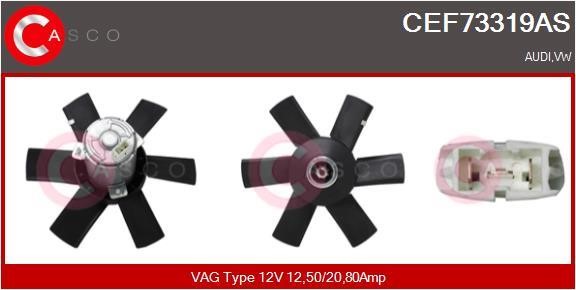 Casco CEF73319AS Hub, engine cooling fan wheel CEF73319AS