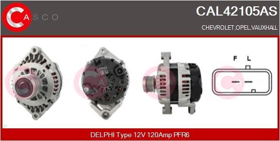 Engine alternator Opel Antara: CAL42105AS Casco Alternator