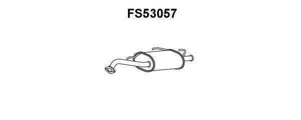 Faurecia FS53057 End Silencer FS53057