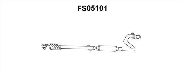 Faurecia FS05101 Middle Silencer FS05101