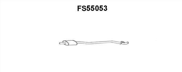 Faurecia FS55053 Middle Silencer FS55053