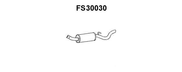 Faurecia FS30030 End Silencer FS30030