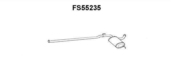 Faurecia FS55235 Middle Silencer FS55235