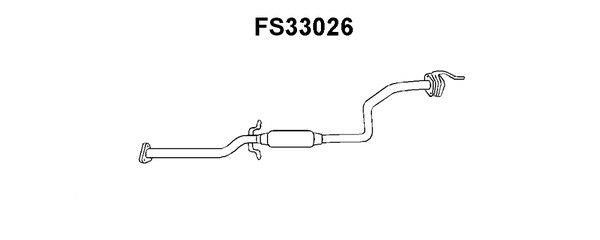 Faurecia FS33026 Middle Silencer FS33026