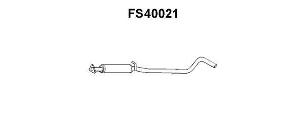 Faurecia FS40021 Middle Silencer FS40021