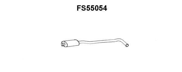 Faurecia FS55054 Middle Silencer FS55054