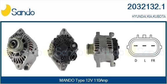 Sando 2032132.1 Alternator 20321321