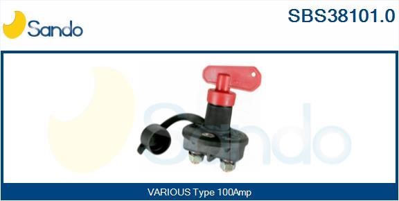 Sando SBS38101.0 Main Switch, battery SBS381010