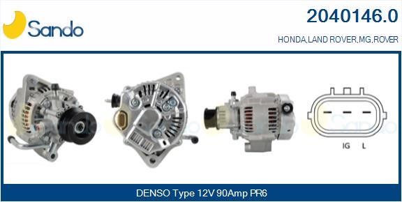 Sando 2040146.0 Alternator 20401460