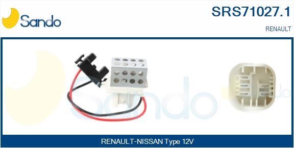 Sando SRS71027.1 Resistor, interior blower SRS710271