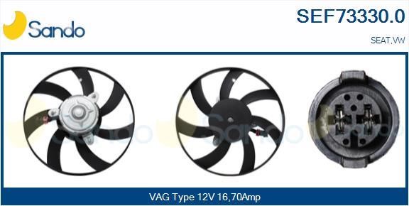 Sando SEF73330.0 Hub, engine cooling fan wheel SEF733300