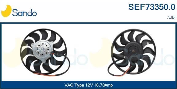 Sando SEF73350.0 Hub, engine cooling fan wheel SEF733500