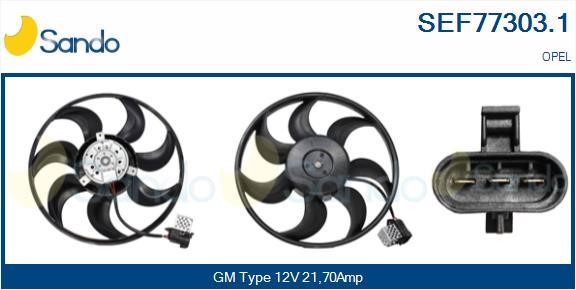 Sando SEF77303.1 Hub, engine cooling fan wheel SEF773031