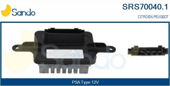 Sando SRS70040.1 Resistor, interior blower SRS700401