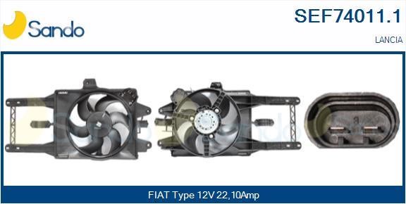 Sando SEF74011.1 Electric Motor, radiator fan SEF740111