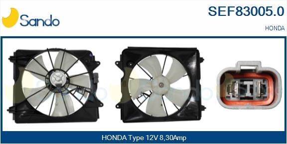 Sando SEF83005.0 Electric Motor, radiator fan SEF830050