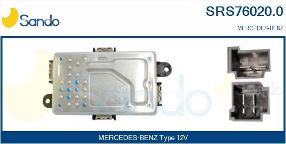 Sando SRS76020.0 Resistor, interior blower SRS760200