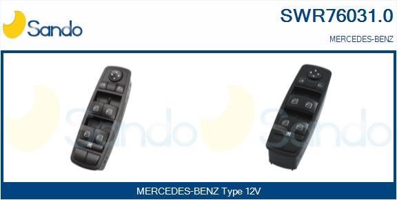 Sando SWR76031.0 Power window button SWR760310