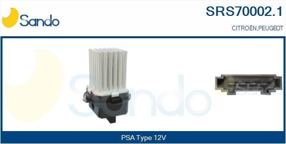 Sando SRS70002.1 Resistor, interior blower SRS700021