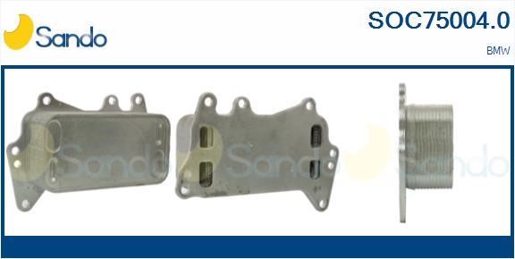 Sando SOC75004.0 Oil Cooler, engine oil SOC750040