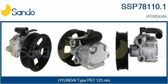 Sando SSP78110.1 Hydraulic Pump, steering system SSP781101
