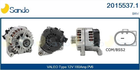 Sando 2015537.1 Alternator 20155371