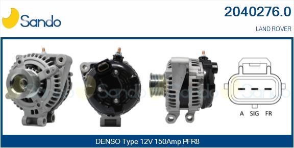 Sando 2040276.0 Alternator 20402760