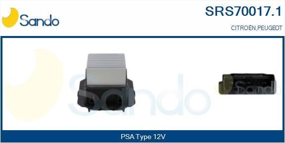 Sando SRS70017.1 Resistor, interior blower SRS700171