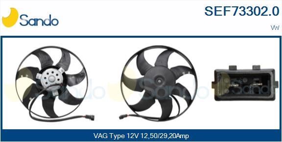 Sando SEF73302.0 Hub, engine cooling fan wheel SEF733020