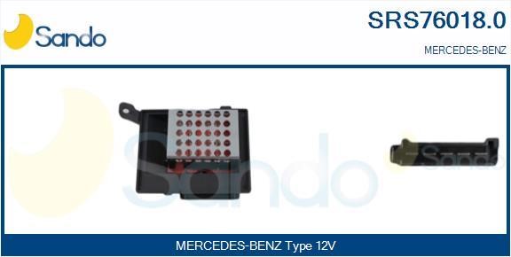 Sando SRS76018.0 Resistor, interior blower SRS760180