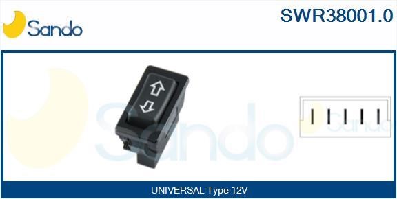 Sando SWR38001.0 Power window button SWR380010