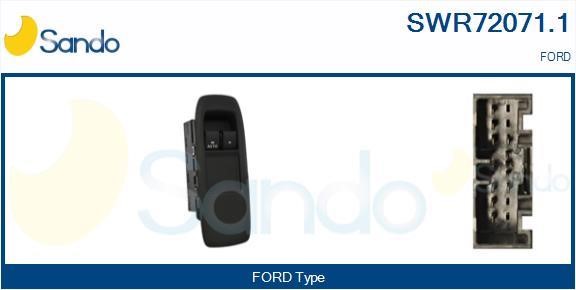 Sando SWR72071.1 Power window button SWR720711