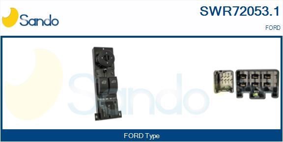 Sando SWR72053.1 Power window button SWR720531