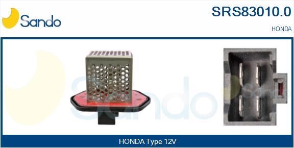 Sando SRS83010.0 Resistor, interior blower SRS830100